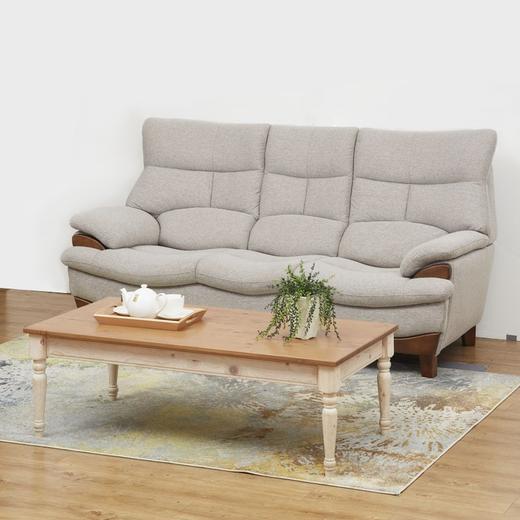 【家具】 现代简约布艺软包单人二人位实木沙发波比QH-31 商品图1