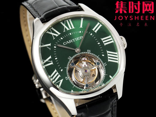 新款上市 诚意展现尊贵典雅--RMS卡地亚伦敦陀飞轮系列 Rotonde系列 浮动式真陀飞轮 男士腕表 表径40mm 商品图2