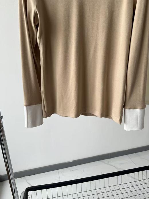 25冬款LAN家原单高尔夫打底衫，韩国🇰🇷客供面料，有弹力，超级舒服，质感满满，面料自带绒感，亲肤又保暖，领子设计感很好看，而且弹力大，无论是日常生活，还是打球运动，都很好穿！推荐推荐！ 商品图3