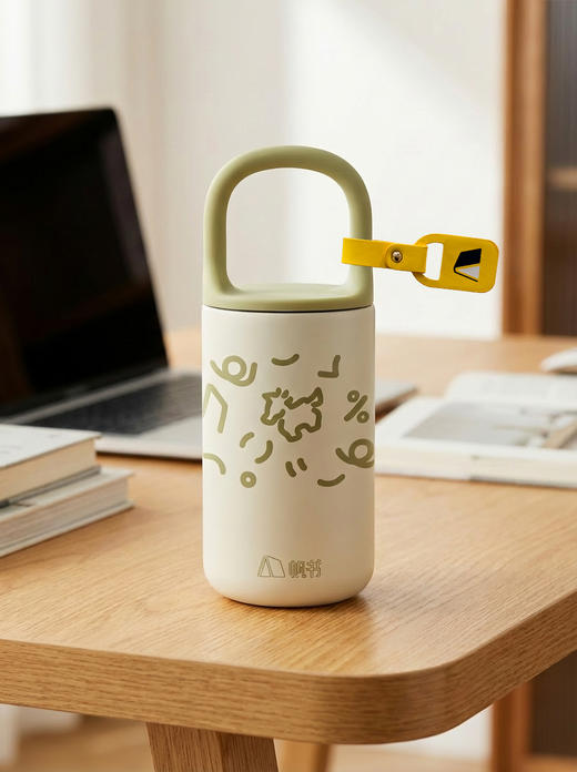 【开工季赠品】帆书文创·“春风得意”提手杯 商品图0