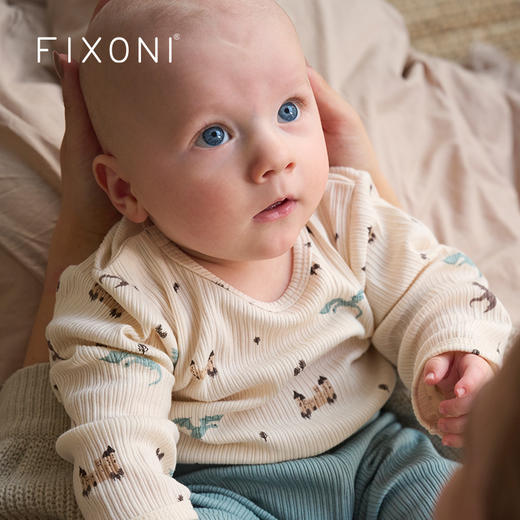 【云优选】FIXONI 婴幼儿长袖哈衣长袖上衣长裤-限时清仓 商品图1