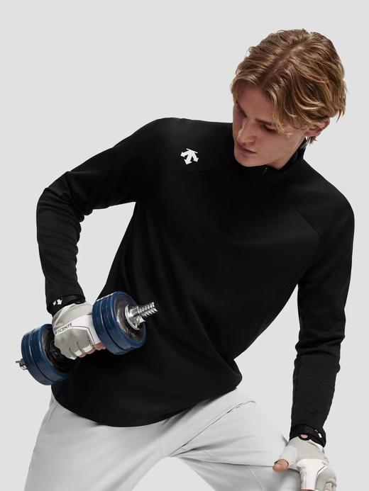 F020504男士SOLOTEX长袖半拉链贴身保暖针织衫 商品图13