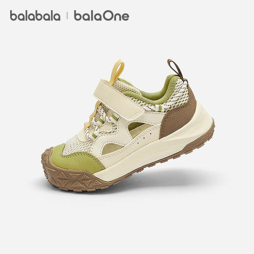 【balaOne】巴拉巴拉儿童稳步鞋男女童凉鞋2026夏新撞色风机能鞋 商品图0