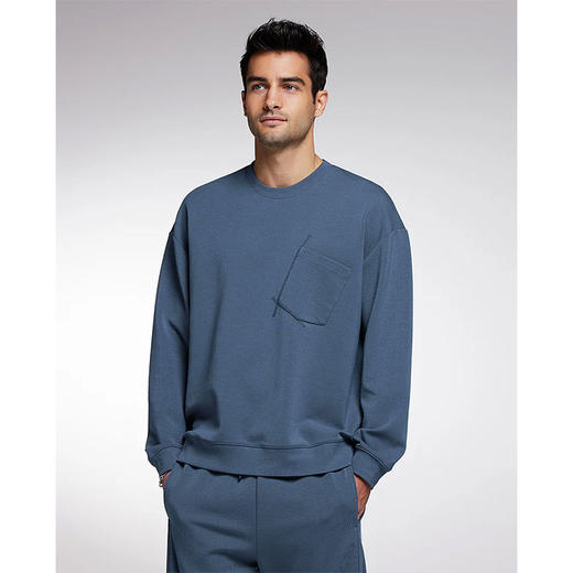 【贝拉推荐】无声的爱 给家属的男士可外穿家居服卫衣套装 三层空气棉 1400+的专柜品质 商品图2