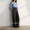 【小个子西装裤】三彩2026春季新款通勤气质高腰西装裤长裤窄版M 商品缩略图0