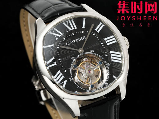 新款上市 诚意展现尊贵典雅--RMS卡地亚伦敦陀飞轮系列 Rotonde系列 浮动式真陀飞轮 男士腕表 表径40mm 商品图2