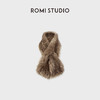 ROMI STUDIO“凛冬显贵”高品质紫丨貂皮柔顺显毛领围巾 RWCWP86494 商品缩略图1