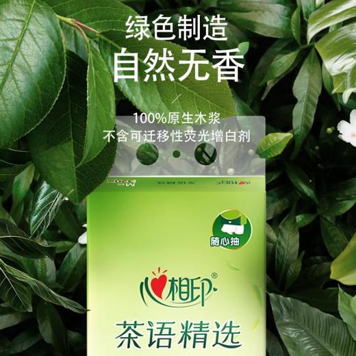 心相印茶语悬挂式提装面巾纸DT10320*320抽【21003216】 商品图3