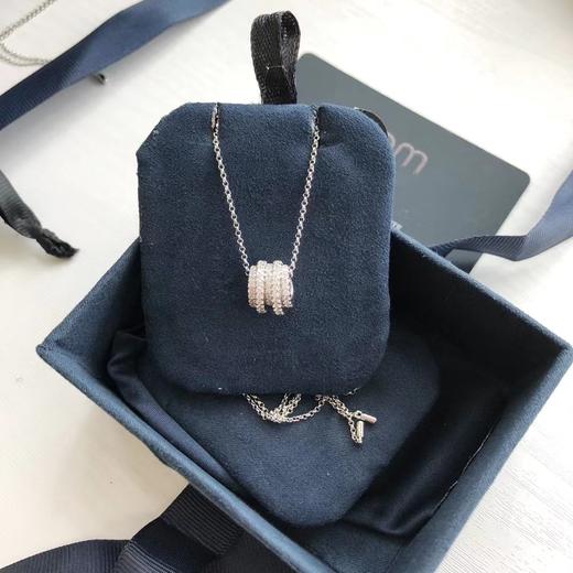 F020513满满的水晶多圈不规则小蛮腰项链 商品图0