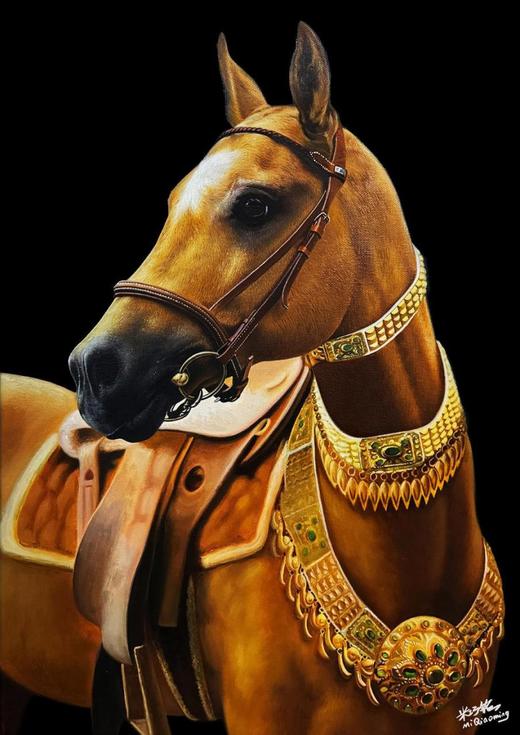 【签名版】钟书阁×米巧铭 | 鲜衣怒马《马》系列版画 商品图0