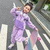 女童库洛米工装裤套装春秋新款洋气时尚女宝宝休闲开衫两件套童装 商品缩略图0
