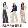 【Neverme】腰带缩褶工装运动裤SK9836 商品缩略图4