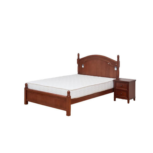 【家具】实木床榉木现代简约家用卧室床可收纳 N波士顿 商品图2