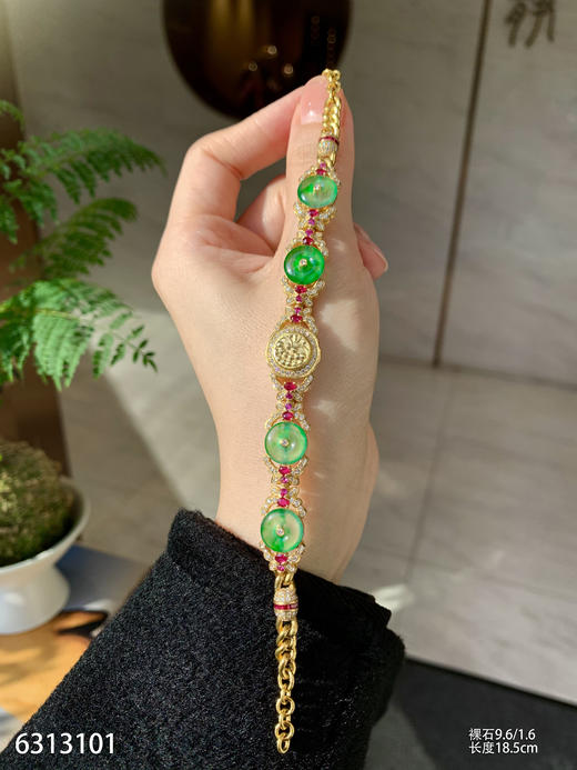 6313101，平安扣手链。具体价格微信咨询 商品图2