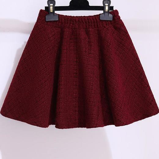 女童春秋新款时尚小香风套装中大童气质甜美外套半身裙秋冬两件套 商品图3