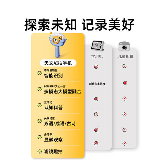 天文儿童AI拍学机 商品图4