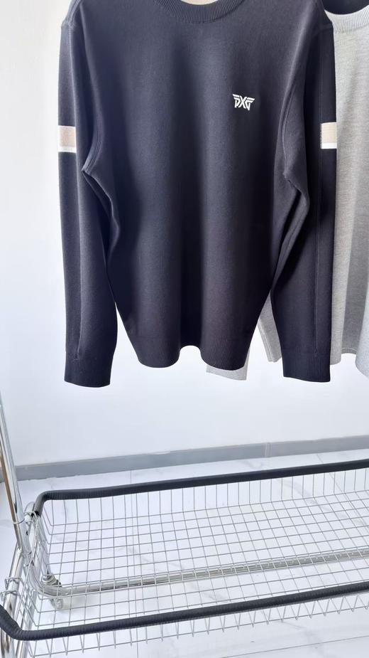 25冬款PXG原单男款毛衣，超级帅气的男款，韩国🇰🇷客供纱线🧶，有质感💕，有弹力超舒服，工艺复杂，撞色设计，超级帅气，立体刺绣🪡LOG O，质感满满！ 商品图3