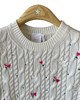 女款刺绣短袖针织衫ba010 商品缩略图2