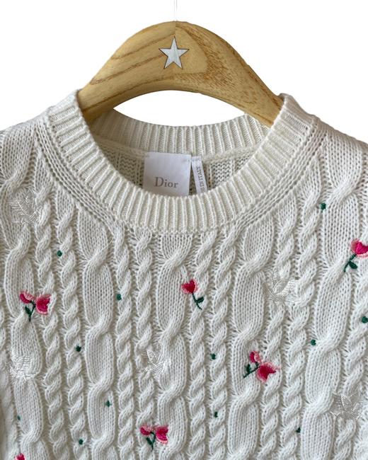 女款刺绣短袖针织衫ba010 商品图2