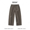SDSA男装2026新款高贵轻奢韩版简约纯色松紧休闲裤百搭直筒裤子 商品缩略图4