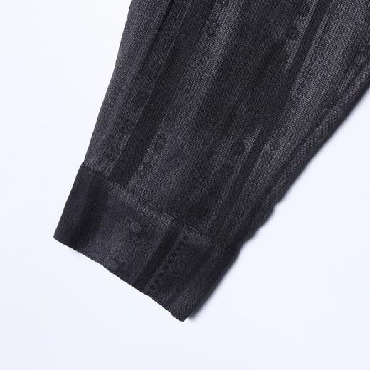 J5226SDSA男装2026新款高贵轻奢时尚前短后长设计立领假两件长袖T恤潮 商品图5