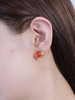 【挚友限定】18K金南红耳夹 商品缩略图1