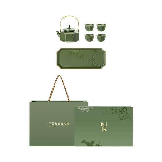 【故宫茶具】松间雅集茶具套装博物馆文创茶杯送长辈新年生日礼物 商品图8