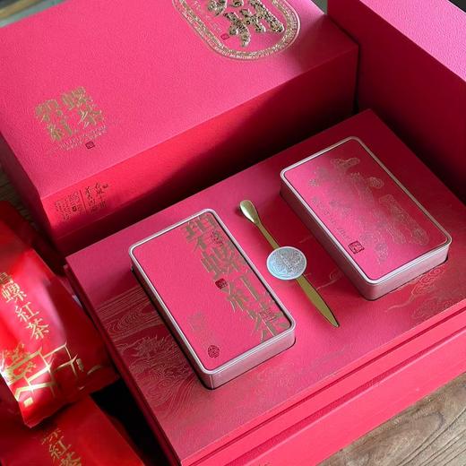 【碧螺红茶/正宗苏州东山洞庭湖明前碧螺春】 核心产区碧螺春 采用金骏眉工艺5斤青叶产1斤红茶 花果香耐泡甘甜 商品图0