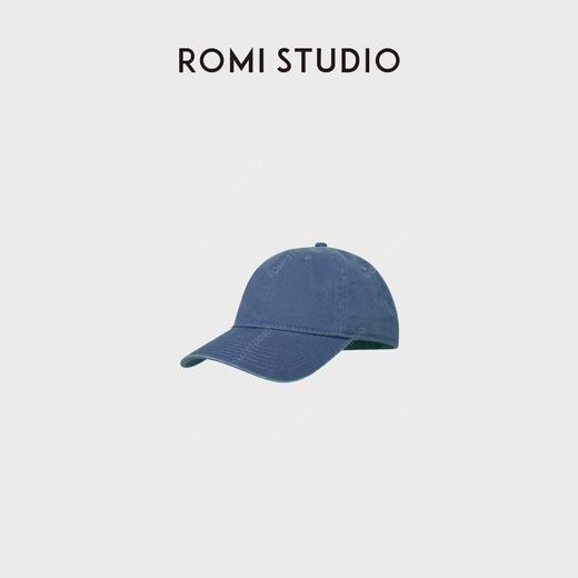 ROMI STUDIO“简约复古”全棉水洗软顶弯檐头包脸棒球帽 RWCLP07327 商品图2
