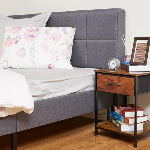 【家具】 卧室现代简约布艺床 DBU 商品图3