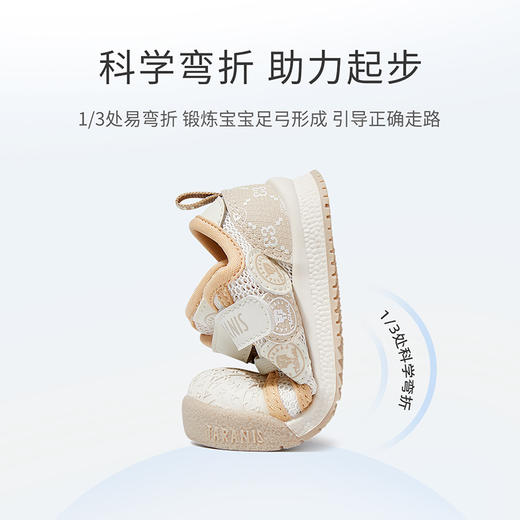 泰兰尼斯夏季婴童段舒适网布透气学步鞋T01B3B2968 商品图5