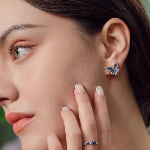 2楼Fellala/翡拉拉「蝴蝶」925银耳钉设计感耳饰货号926434102吊牌价1099现价989 商品图2