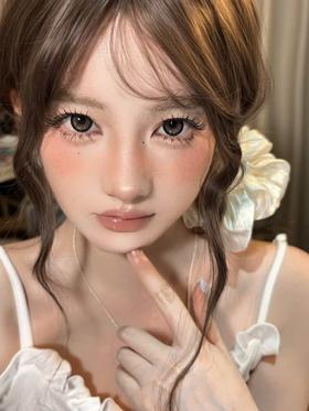 PuffGirl（Puff Girl）日抛 10片装 胡椒怪豆 直径14.5mm着色13.9mm