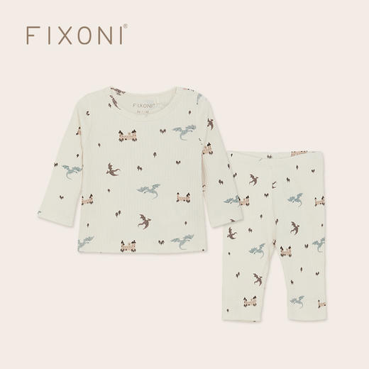 【云优选】FIXONI 婴幼儿长袖哈衣长袖上衣长裤-限时清仓 商品图3