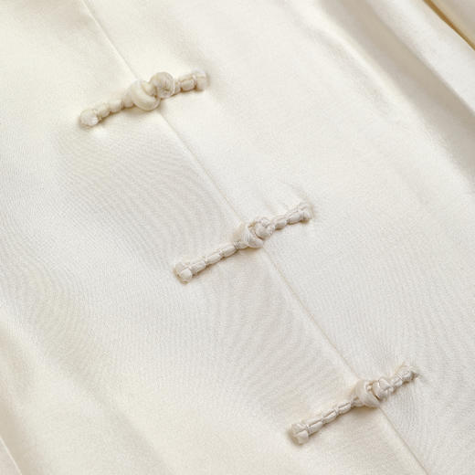 ROMI STUDIO羊毛桑蚕丝混纺手工丝绒盘扣新中式外套 RWDSWG2324 商品图12