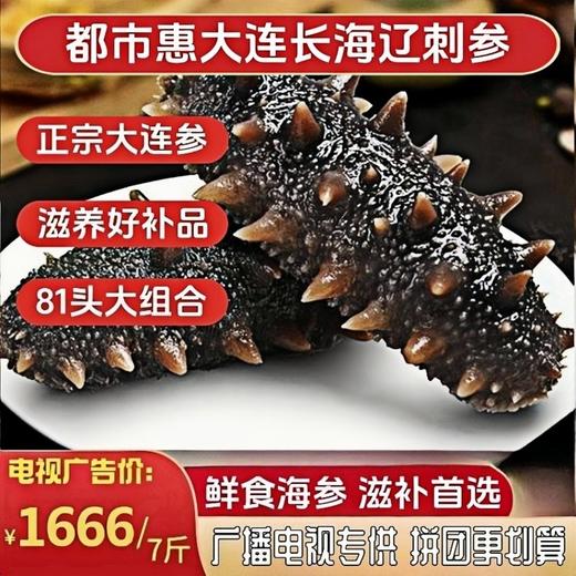 电视推荐【优选5年】正宗大连辽刺参鲜食海参 新春特惠6头大海参滋补组 商品图4