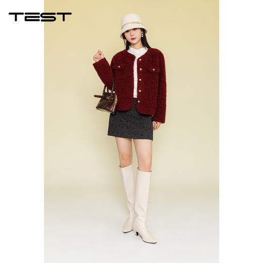 春上新时尚柔软气质绒外套2261001 商品图1