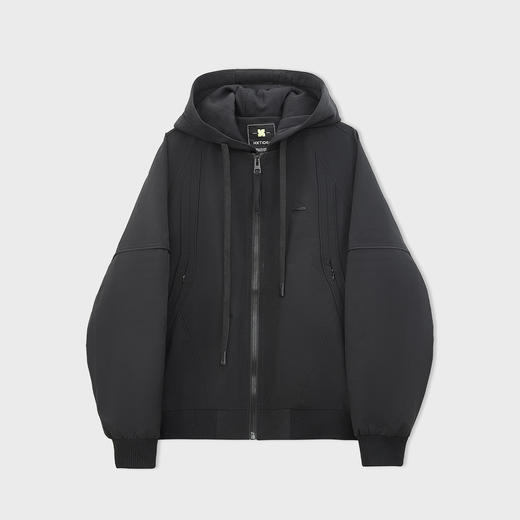 【新品上新】HX 春季带帽茄克衫宽松S105611068101 商品图4