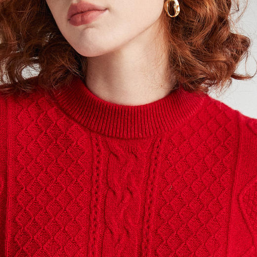 PALUOPO/PL半高领女衫ET22399R-A/约重360g帕罗 商品图3