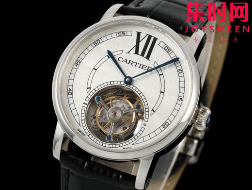 新款上市 诚意展现尊贵典雅--RMS卡地亚伦敦陀飞轮系列 Rotonde系列 浮动式真陀飞轮 男士腕表 表径40mm 商品图1