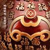 灵机麦玲玲2026马年百福葫芦摆件黄铜古朴厚重开盖彩铜家居办公室 商品缩略图4