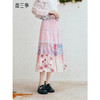 两三事 蜜糖星云 2026春季新款森女风印花百褶裙高腰半身裙 商品缩略图0