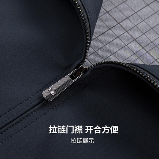 【易打理】圣得西又酷又飒夹克2026年春季新款高级感男士爆款外套 商品图9