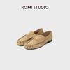 ROMI STUDIO“老钱腔调”牛反绒面时尚百搭低跟乐福鞋 RWDSP31690 商品缩略图1
