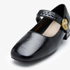 【限时秒杀】西遇方头玛丽珍鞋女鞋2026新款春季浅口一字带小皮鞋法式粗跟单鞋V0166246 商品缩略图5