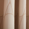 定制窗帘日式简约卧室客厅阳台遮光窗帘  现代几何 商品缩略图4