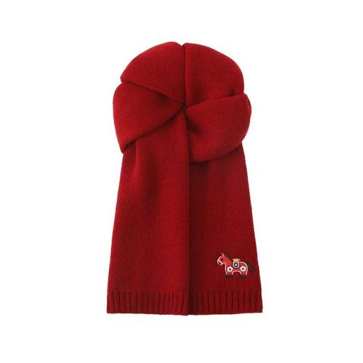 FREE RABBIT马年限定版100%羊毛围巾 商品图5