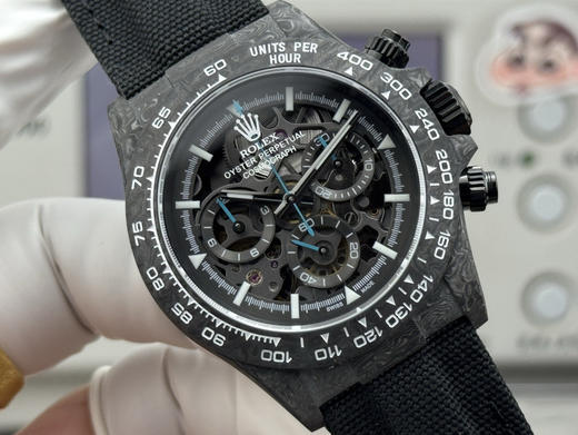 Noob official➕ Factory ROLEX宇宙计时迪通拿系列之碳纤维定制版，腕表不仅佩戴轻便，外表坚硬。且每一只腕表都拥有独一无二的碳纤花纹材质📦📦📦📦📦📦📦📦📦📦❕ 商品图3