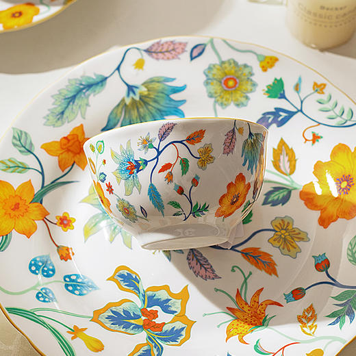 摩登主妇高级感碗碟筷餐具套装家用盘子2026新款轻奢乔迁新居礼物 商品图3