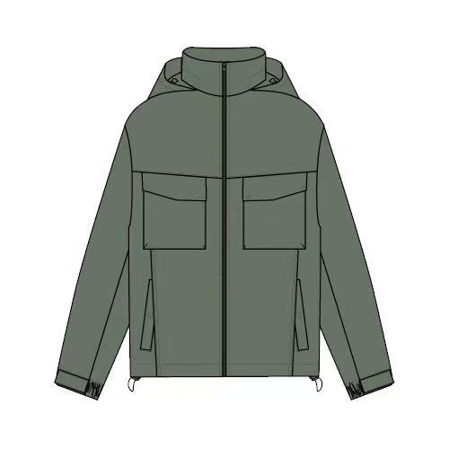 佐丹奴男装26年新款防泼水轻薄风衣外套01076005 商品图2